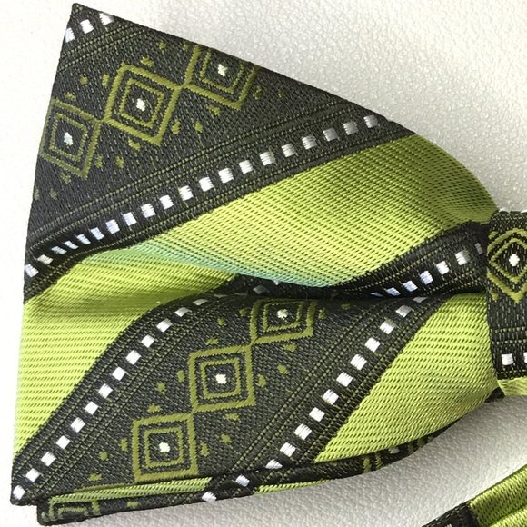 JON VANDYK HOLLAND Vintage Vibe Semi-Butterfly Bow Tie ▶◀ 𝔹ℝ𝔸ℕ𝔻 ℕ𝔼𝕎! - Picture 3 of 9